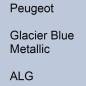 Preview: Peugeot, Glacier Blue Metallic, ALG.